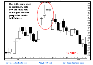 candlestick chart stock chart 2